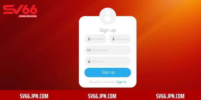 Điền thông tin đăng ký SV66 chính xác